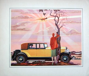 Franklin 145 Modelprogram 1930 Carbrochure (2401)